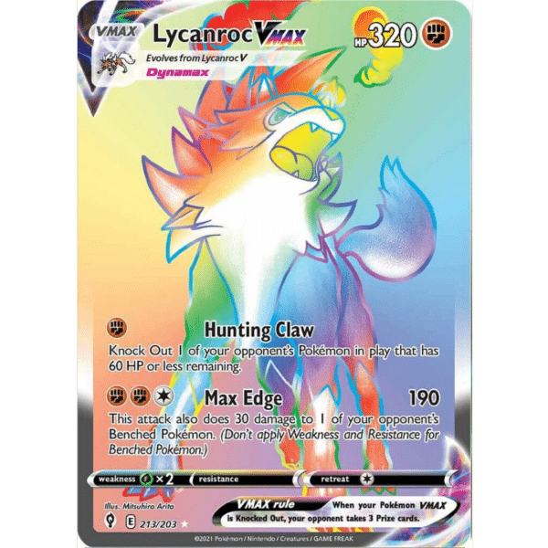 RAZZ - 10 Spots RNBW Evo Skies Lycanroc