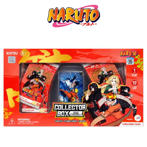 Naruto Smriti Collectible Cards Earth Scroll 002A Collector Box