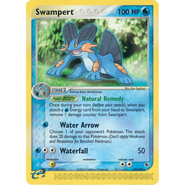 RAZZ - 10 Spots NM Ruby Sapphire Swampert
