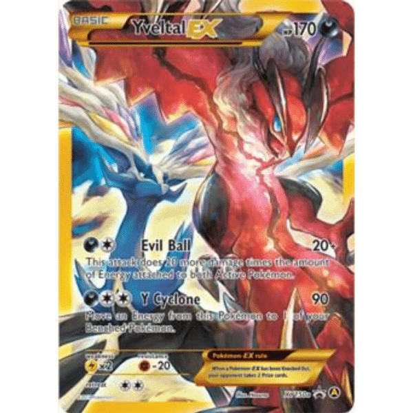RAZZ - 10 Spots LP Promo Yveltal +4 Degen Tickets (VY)